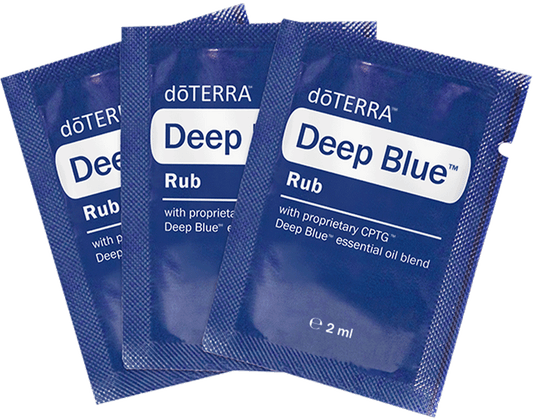 Doterra deep blue rub enyhito krem minta