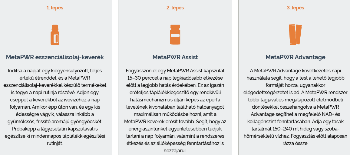 Doterra MetaPWR™ Advantage - Gránátalma-cseresznye ízben