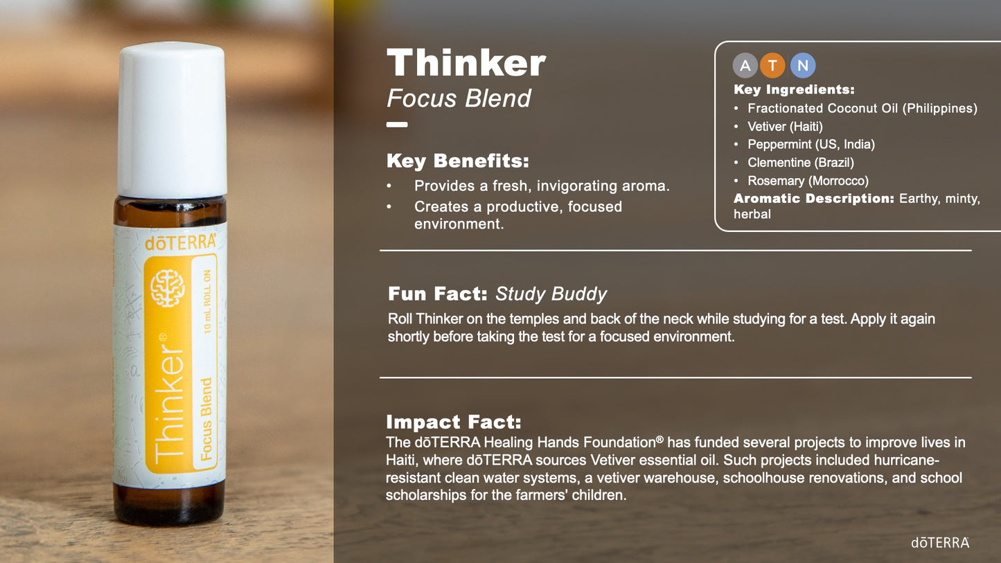 Doterra thinker felhasználása és előnyei